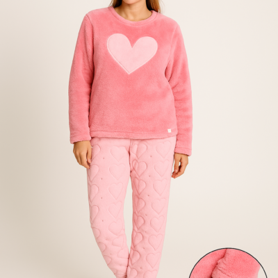 Pijama de Mujer - Borreguillo Jacquard
