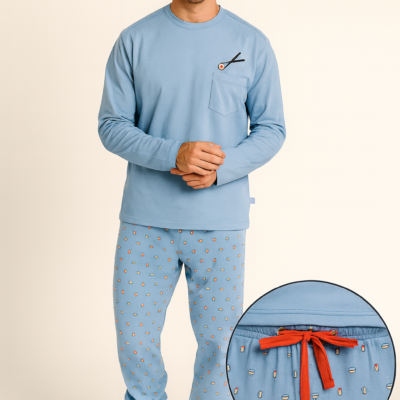 Pijama de hombre - Single Jersey (Colección MDM hombre)