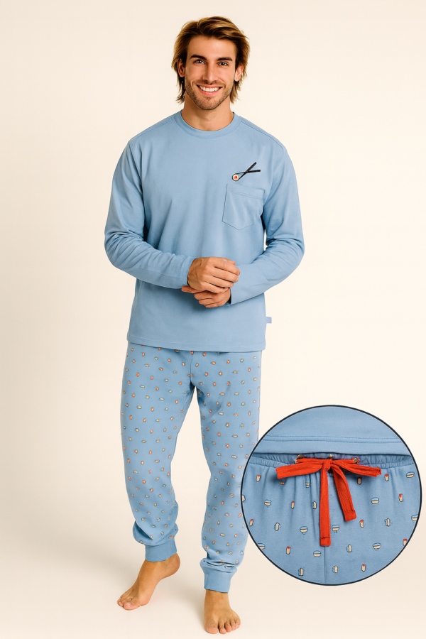Pijama de hombre - Single Jersey (Colección MDM hombre)