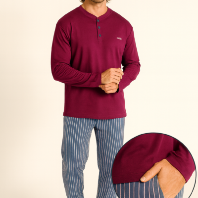Pijama de hombre - Interlock (Colección MDM hombre)