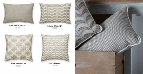 COLECCIÓN KERALA - Cojines - Imagen 2