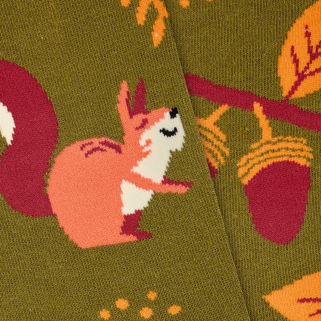 Calcetines divertidos de algodón "sin costuras". ARDILLA - Imagen 4