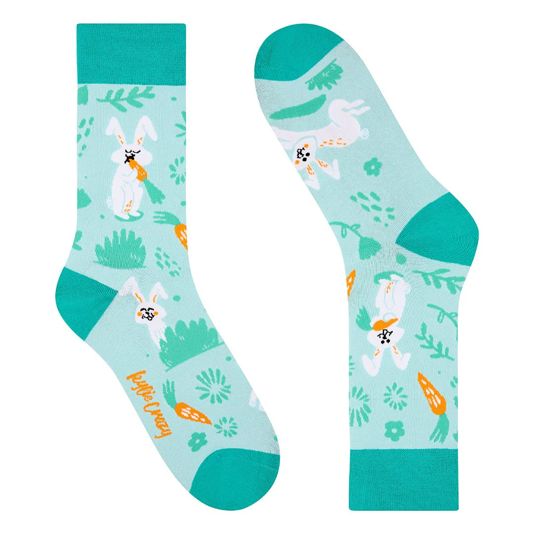 Calcetines divertidos de algodón "sin costuras". CONEJO - Imagen 2