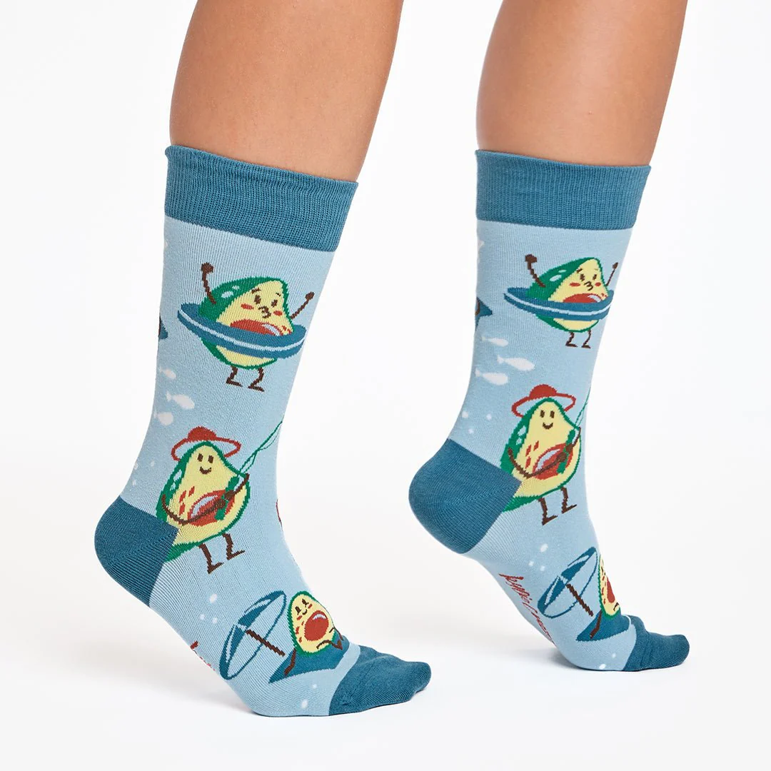 Calcetines divertidos de algodón "sin costuras". HOLIDAY