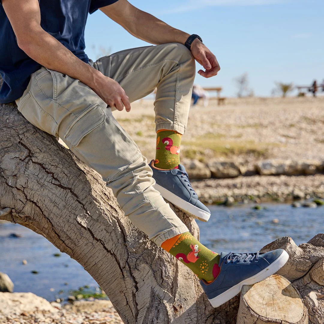 Calcetines divertidos de algodón "sin costuras". ARDILLA - Imagen 5