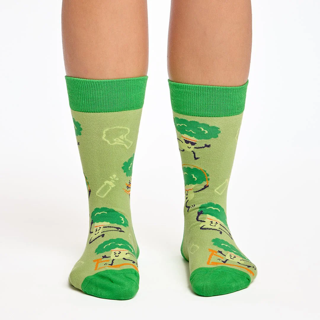 Calcetines divertidos de algodón "sin costuras". BROCOLI - Imagen 4