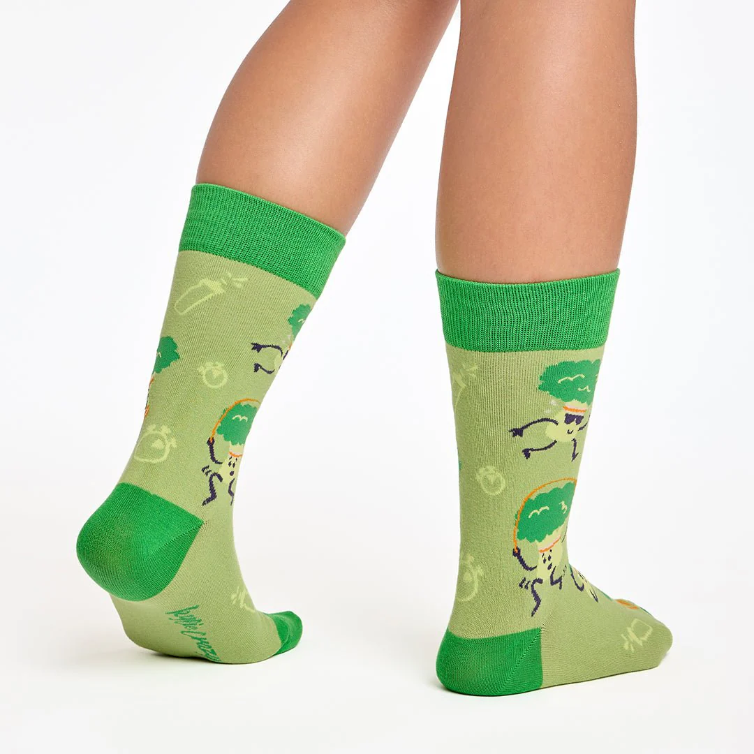 Calcetines divertidos de algodón "sin costuras". BROCOLI - Imagen 3