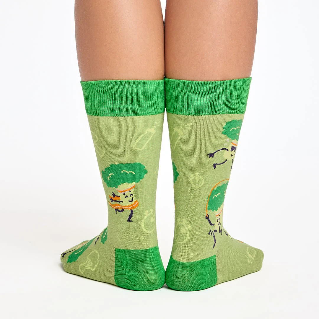 Calcetines divertidos de algodón "sin costuras". BROCOLI - Imagen 5