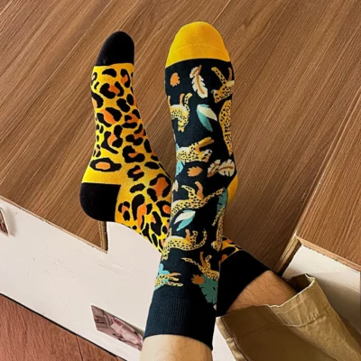 Calcetines divertidos de algodón