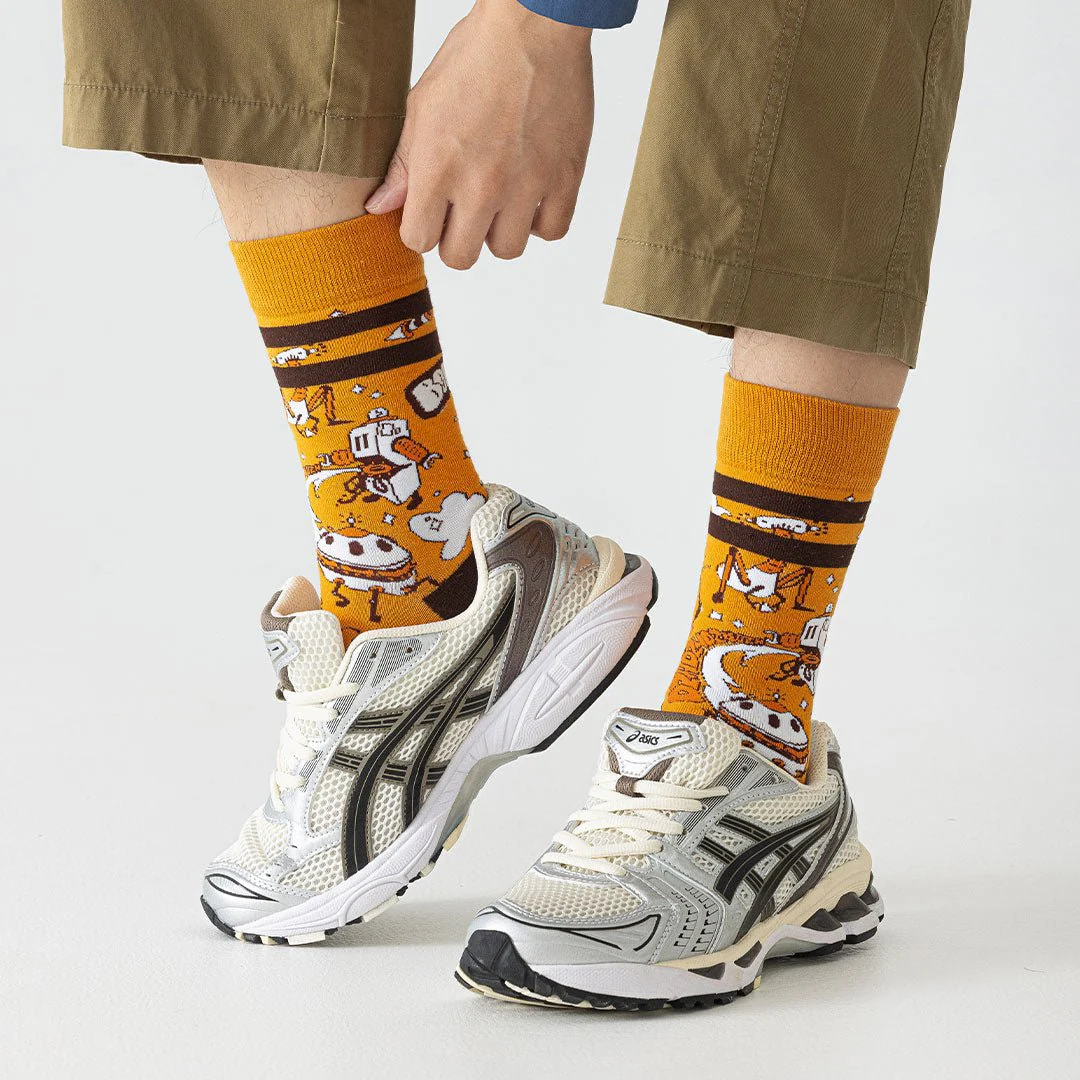 Calcetines divertidos de algodón "sin costuras". ROBOT - Imagen 3