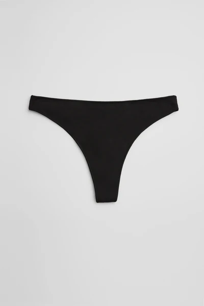 Tanga básico algodón negro - Imagen 4