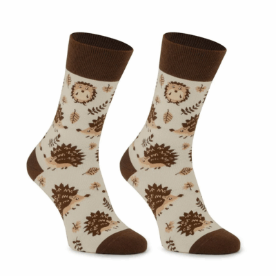 Calcetines divertidos de algodón ERIZO