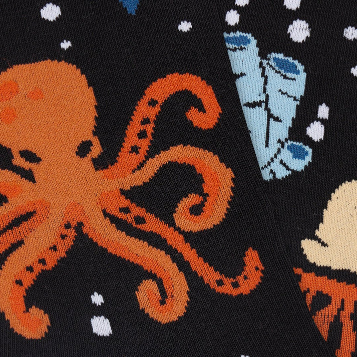 Calcetines divertidos de algodón "sin costuras" PULPO - Imagen 3