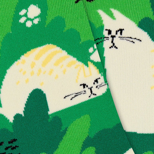 Calcetines divertidos de algodón "sin costuras" GATOS - Imagen 4