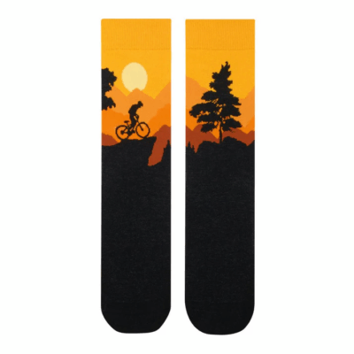 Calcetines desiguales "sin costuras" MOUNTAIN BIKE