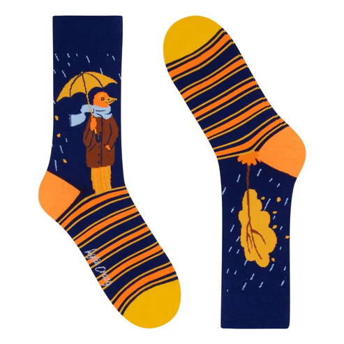 Calcetines originales de algodón. PAJARO LLUVIA - Imagen 2