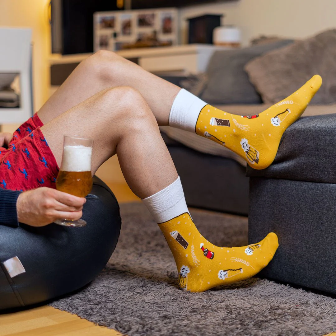 Calcetines originales de algodón. CERVEZA - Imagen 4