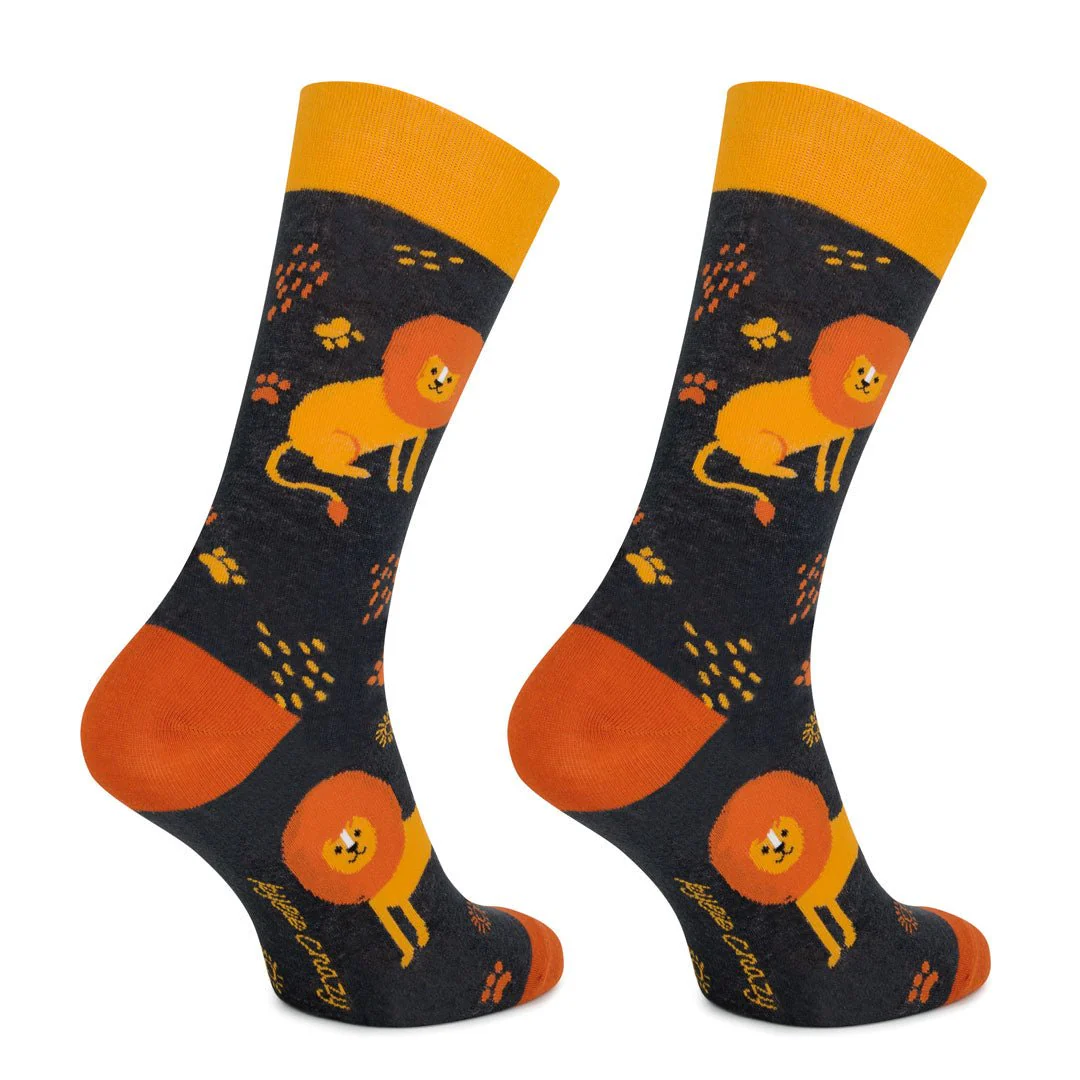 Calcetines alegres de algodón. LEÓN - Imagen 2