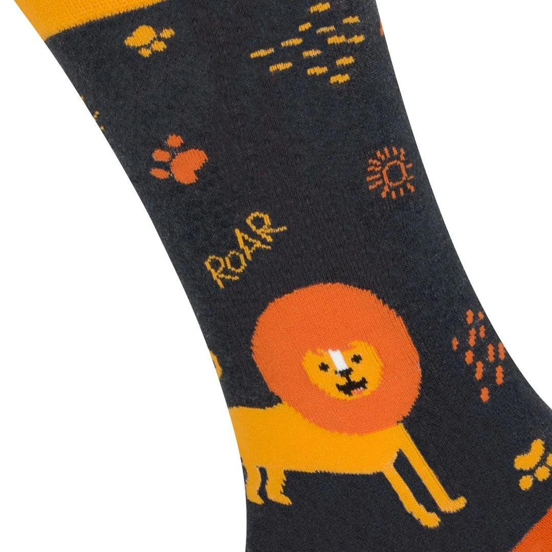 Calcetines alegres de algodón. LEÓN - Imagen 3