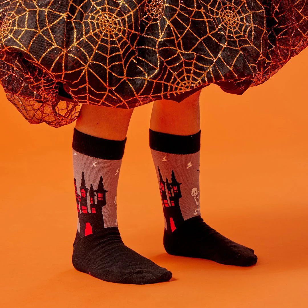 Pack calcetines HALLOWEEN 4 pares de terroríficos + caja y print - Imagen 5